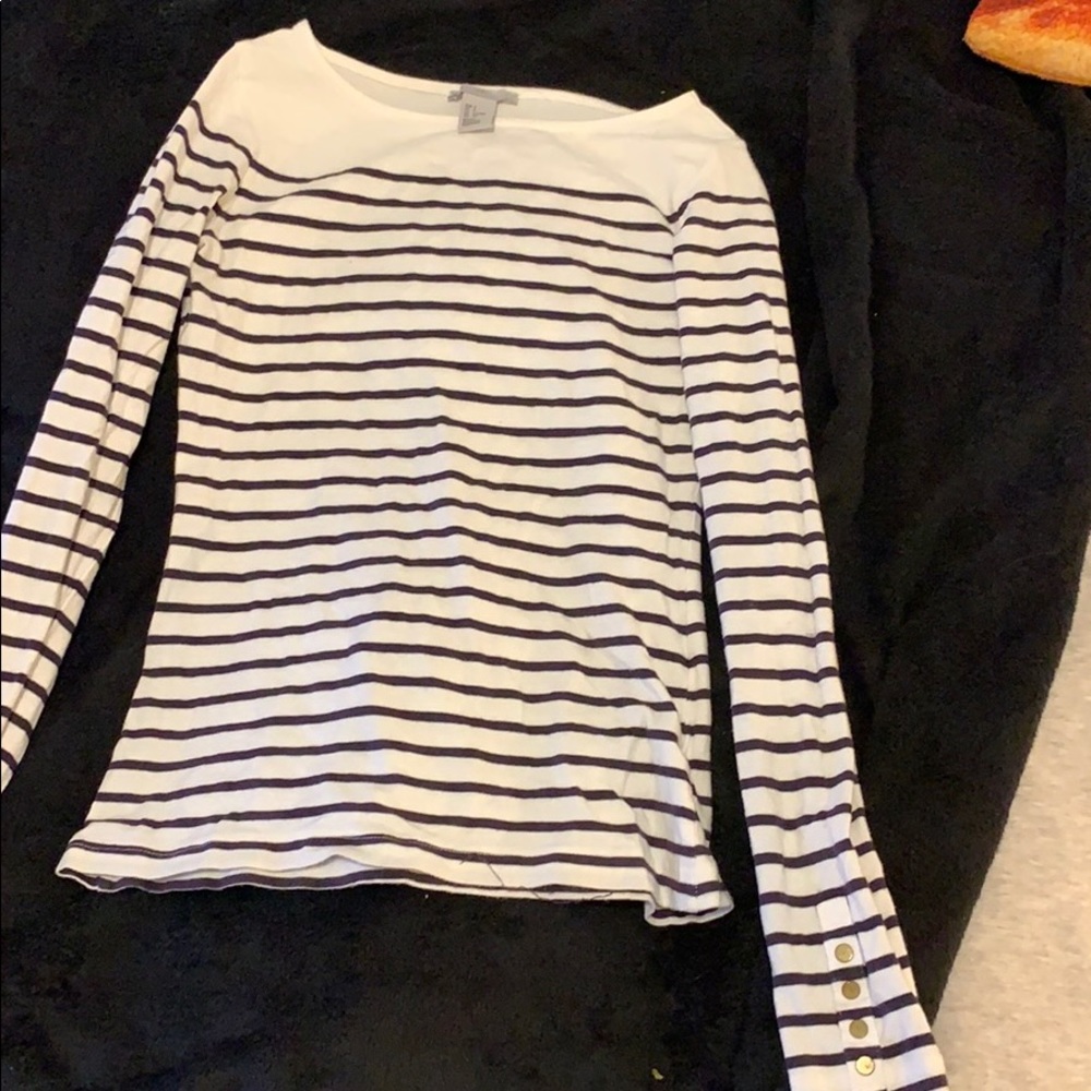 Stripped long sleeve